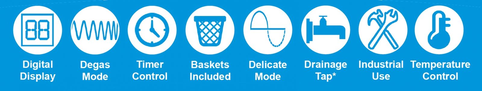 אמבט לניקוי אולטראסוני SHESTO UT8101